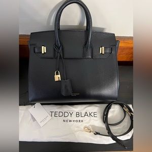 Teddy Blake Gigi Stampatto Gold 13" - Black